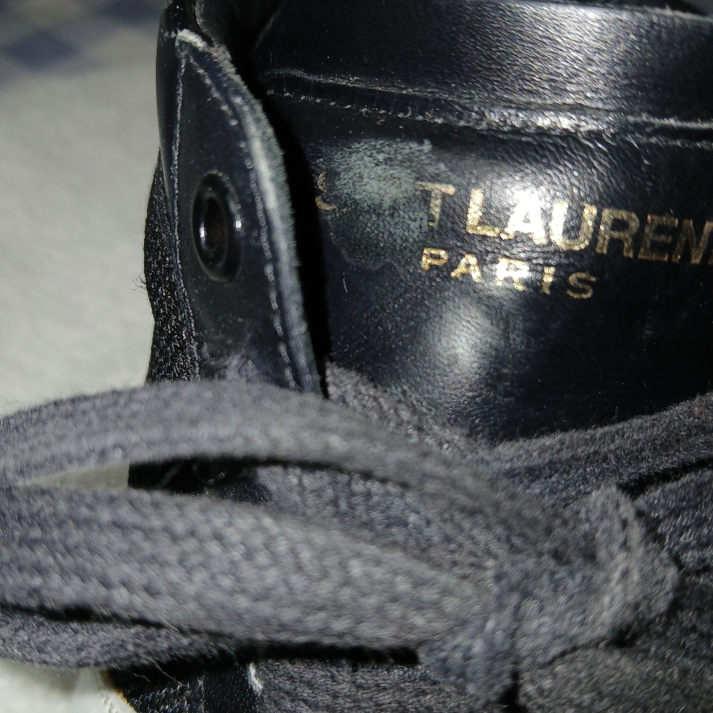 Saint Laurent Sneakers Semi-High Hightops Size 37 - Picture 15 of 15